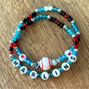 Miami Marlins Bracelets